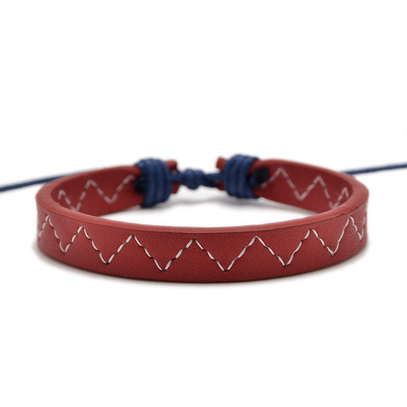 Printed PU Leather Bracelet
