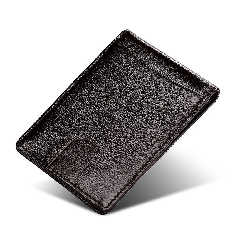 Genuine Leather Slim Wallet