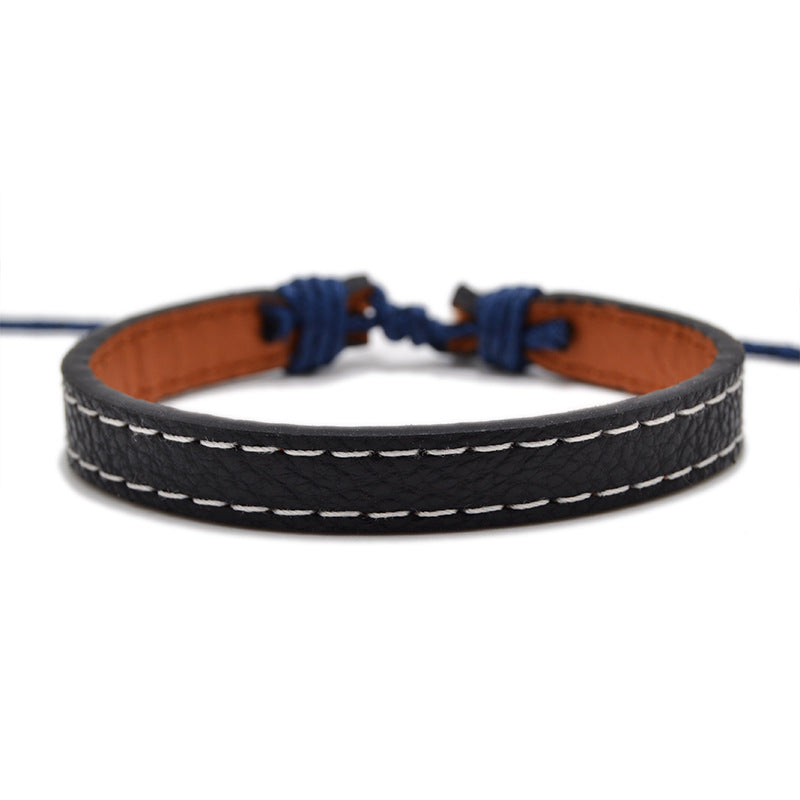 Printed PU Leather Bracelet