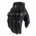 Touchscreen Leather Motorcycle Gloves